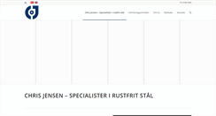Desktop Screenshot of chrisjensen.dk