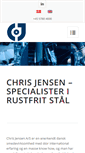 Mobile Screenshot of chrisjensen.dk